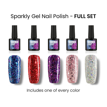 Sparkly Gel Nail Polish - UP TO 50% OFF LAST DAY PROMOTION!